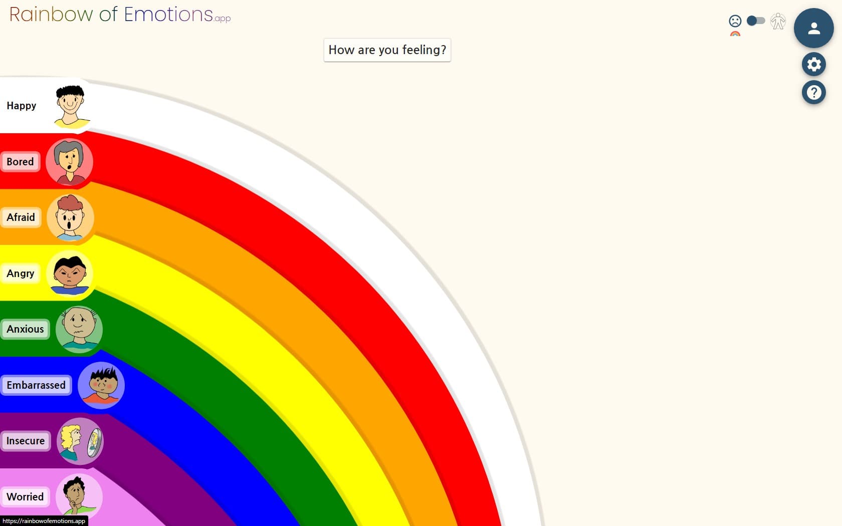 screenshot of origami.cool web app